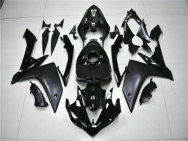 Beste R1 2007-2008 Verkleidungen - Matt schwarz Glänzend