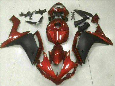 Beste R1 2007-2008 Verkleidungen - Rot Schwarz