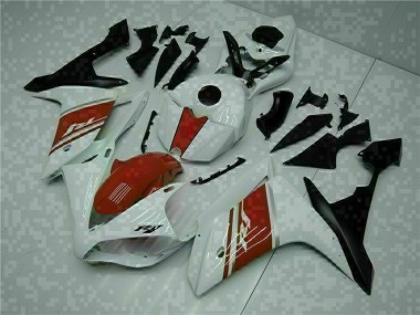 Beste R1 2007-2008 Verkleidungen - Weiß