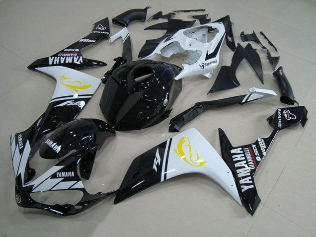 Beste R1 2007-2008 Verkleidungen - Schwarz Weißer Dolphin Beste R1 2007-2008 Verkleidungen - Schwarz Weißer Dolphin