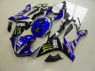 Beste R1 2007-2008 Verkleidungen - Blau Monster
