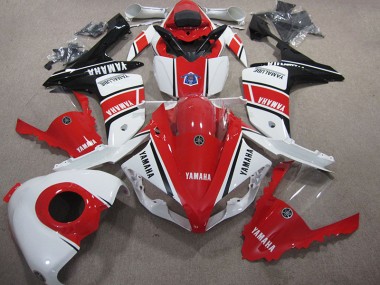 Beste R1 2007-2008 Verkleidungen - Rot Weiß
