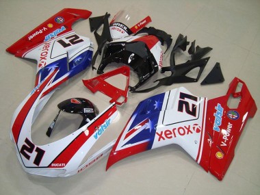 Beste Ducati 848 1098 1198 2007-2014 Verkleidungen - Xerox 21