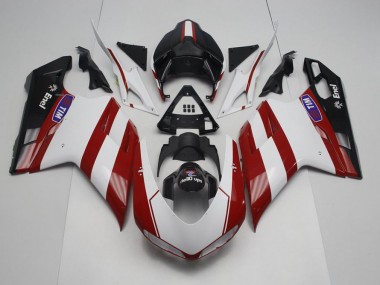 Beste Ducati 848 1098 1198 2007-2014 Verkleidungen - Generali ohne Logo