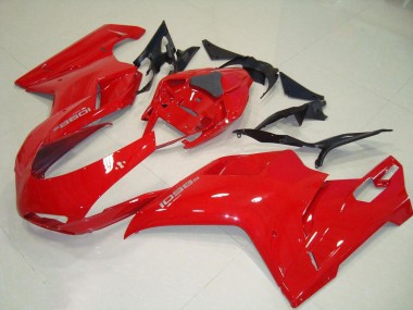 Beste Ducati 848 1098 1198 2007-2014 Verkleidungen - Rot Original