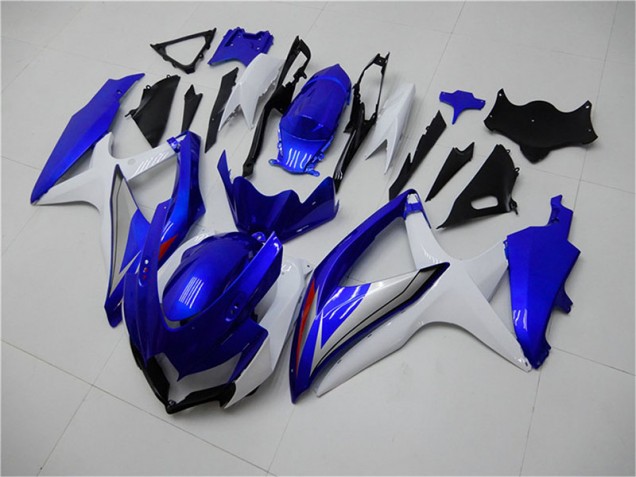 Beste GSXR 600 / 750 K8 2008-2010 Verkleidungen Komplett Sets - Blau Weiß Beste GSXR 600 / 750 K8 2008-2010 Verkleidungen Komplett Sets - Blau Weiß