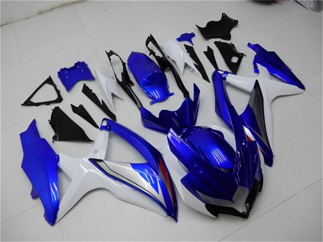 Beste GSXR 600 / 750 K8 2008-2010 Verkleidungen Komplett Sets - Blau Weiß Beste GSXR 600 / 750 K8 2008-2010 Verkleidungen Komplett Sets - Blau Weiß
