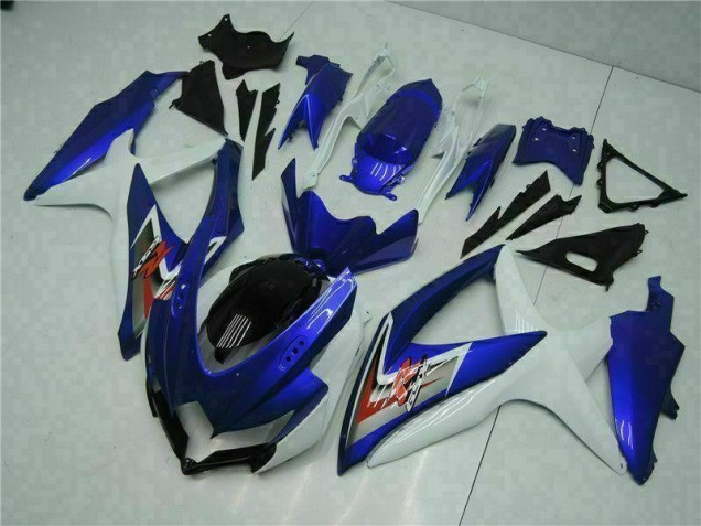 Beste GSXR 600 / 750 K8 2008-2010 VollVerkleidungen & Plastik - Blau Weiß Beste GSXR 600 / 750 K8 2008-2010 VollVerkleidungen & Plastik - Blau Weiß