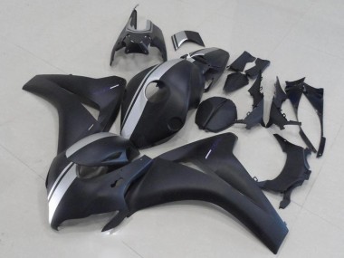 Beste CBR 1000 RR 2008-2011 Verkleidungen - Matt Schwarz und Silber