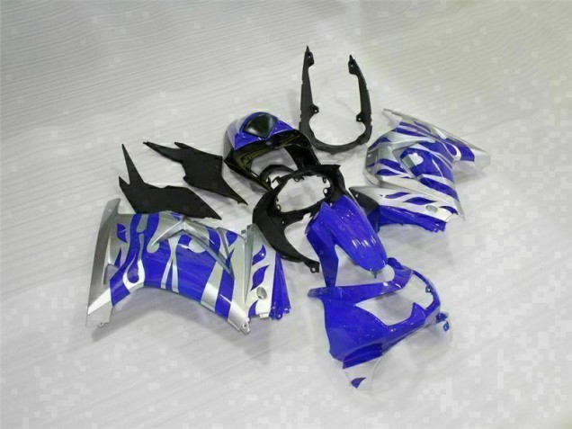 Beste EX250 2008-2012 Verkleidungen - Schwarz Blau Beste EX250 2008-2012 Verkleidungen - Schwarz Blau