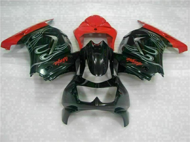 Beste EX250 2008-2012 Verkleidungen - Schwarzer Roter Ninja Beste EX250 2008-2012 Verkleidungen - Schwarzer Roter Ninja