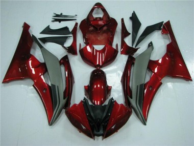 Beste R6 2008-2016 Verkleidungen - Rot Grau