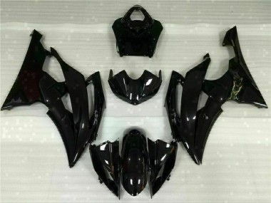 Beste R6 2008-2016 Verkleidungen - Glänzend Schwarz