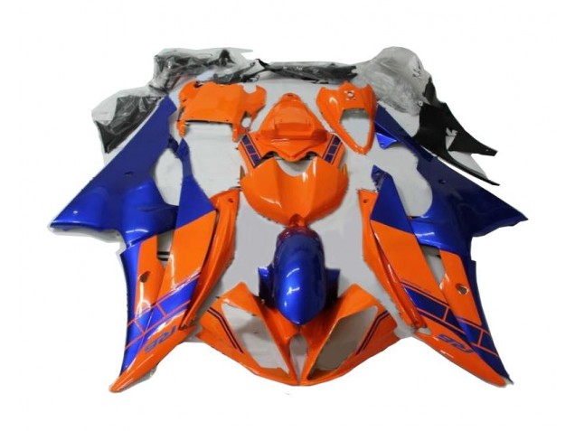 Beste R6 2008-2016 Verkleidungen - Orange Blau Beste R6 2008-2016 Verkleidungen - Orange Blau