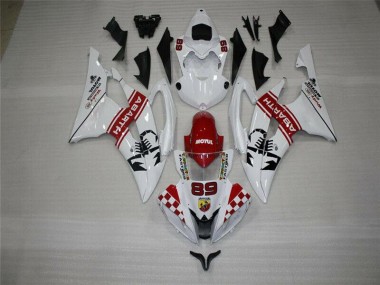 Beste R6 2008-2016 Verkleidungen Komplett Sets - Weiß