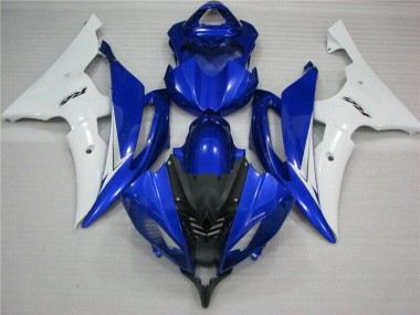 Beste R6 2008-2016 Verkleidungen - Blau Weiß Schwarz