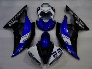 Beste R6 2008-2016 Verkleidungen - Blau Weiß Schwarz YEC 23