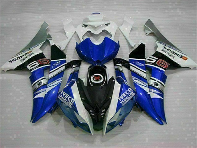 Beste R6 2008-2016 Verkleidungen - Weiß Blau Beste R6 2008-2016 Verkleidungen - Weiß Blau