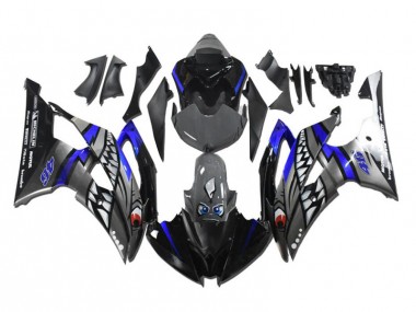 Beste R6 2008-2016 Verkleidungen - Grau Blau Hai