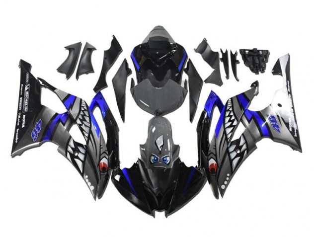 Beste R6 2008-2016 Verkleidungen - Grau Blau Hai Beste R6 2008-2016 Verkleidungen - Grau Blau Hai