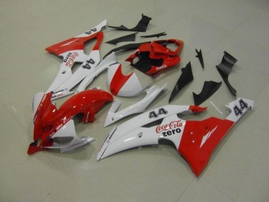 Beste R6 2008-2016 Verkleidungen - Weiß Rot Coca Cola Zero 44