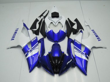 Beste R6 2008-2016 Verkleidungen - Blau Weiß OEM Stil