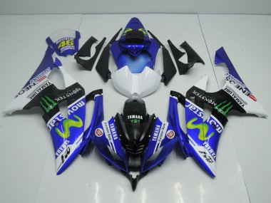 Beste R6 2008-2016 Verkleidungen - Neu Movistar