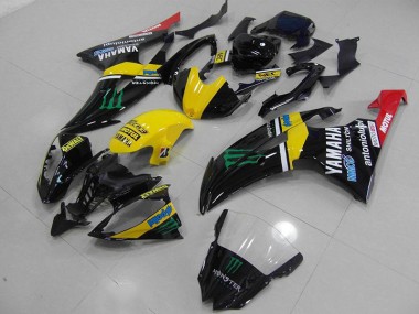 Beste R6 2008-2016 Vollverkleidung - Gelb Monster