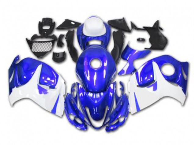 Beste GSXR 1300 Hayabusa 2008-2019 Verkleidungen - Blau Weiß Beste GSXR 1300 Hayabusa 2008-2019 Verkleidungen - Blau Weiß