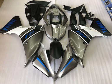 Beste R1 2009-2011 Verkleidungen - Silber Blau