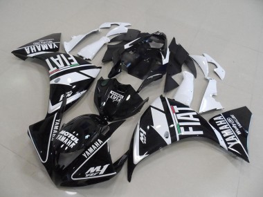 Beste R1 2009-2011 Verkleidung - Schwarz Weißer Fiat