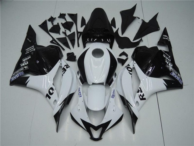 Beste CBR 600 RR 2009-2012 Verkleidung - Weiß Schwarz Beste CBR 600 RR 2009-2012 Verkleidung - Weiß Schwarz