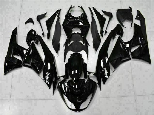 Beste ZX6R 2009-2012 Verkleidungen - Schwarz Weißer Ninja Beste ZX6R 2009-2012 Verkleidungen - Schwarz Weißer Ninja