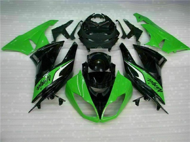 Beste ZX6R 2009-2012 Vollverkleidung - Schwarz Grün