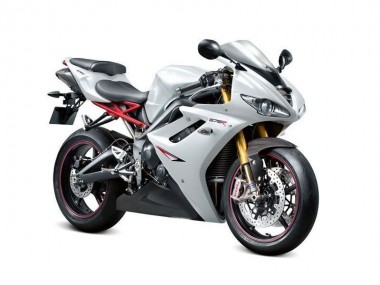 Beste Daytona 675 Triple 2009-2012 Verkleidungen - Perl Weiß Schwarz