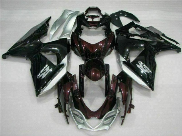 Beste GSXR 1000 K9 2009-2016 Verkleidung - Braun Schwarz Beste GSXR 1000 K9 2009-2016 Verkleidung - Braun Schwarz