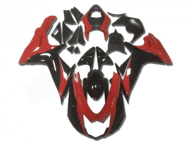 Beste GSXR 600 / 750 K11 2011-2024 Verkleidung - Rot Schwarz