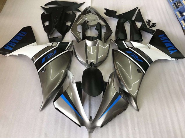 Beste R1 2012-2014 Verkleidungen - Silber Blau Beste R1 2012-2014 Verkleidungen - Silber Blau
