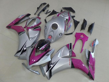 Beste CBR 1000 RR 2012-2016 Verkleidungen - Silber Rosa