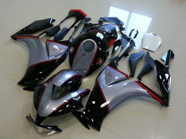 Beste CBR 1000 RR 2012-2016 Verkleidungen - Schwarz Grau Beste CBR 1000 RR 2012-2016 Verkleidungen - Schwarz Grau