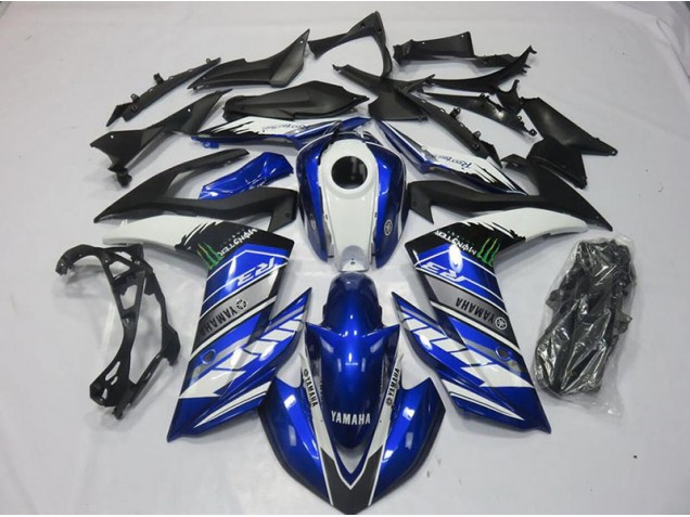 Beste R3 2015-2022 Verkleidungen - Monster Blau Beste R3 2015-2022 Verkleidungen - Monster Blau