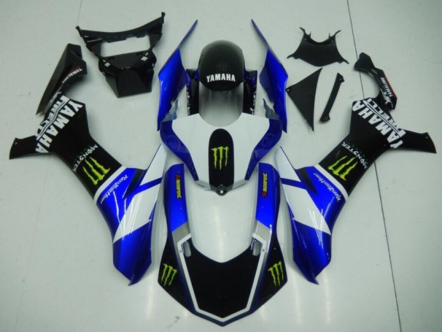 Beste R1 2015-2019 Verkleidungen - Schwarz Blaus Monster Beste R1 2015-2019 Verkleidungen - Schwarz Blaus Monster