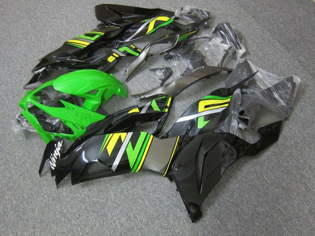 Beste ZX6R 2019-2023 Verkleidungen - Grün Beste ZX6R 2019-2023 Verkleidungen - Grün